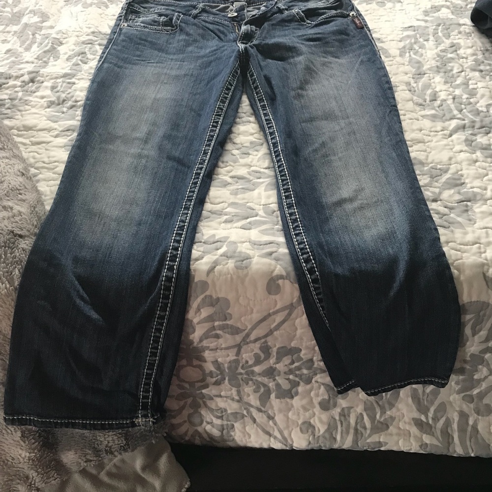 Silver jeans suki capris